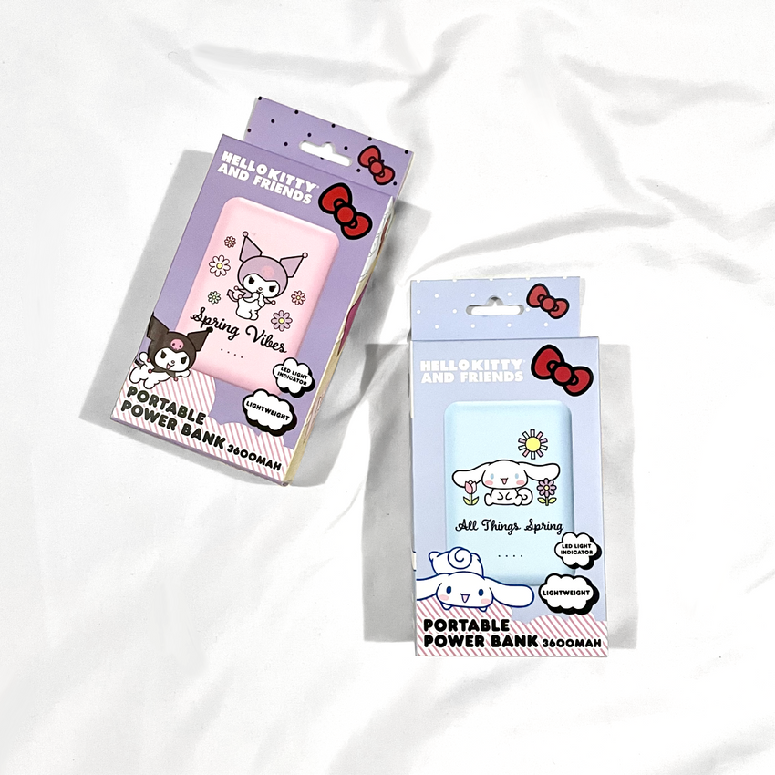 Powerbank Kuromi y Cinnamoroll