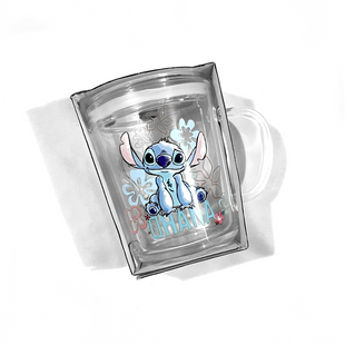 Taza Stitch de vidrio