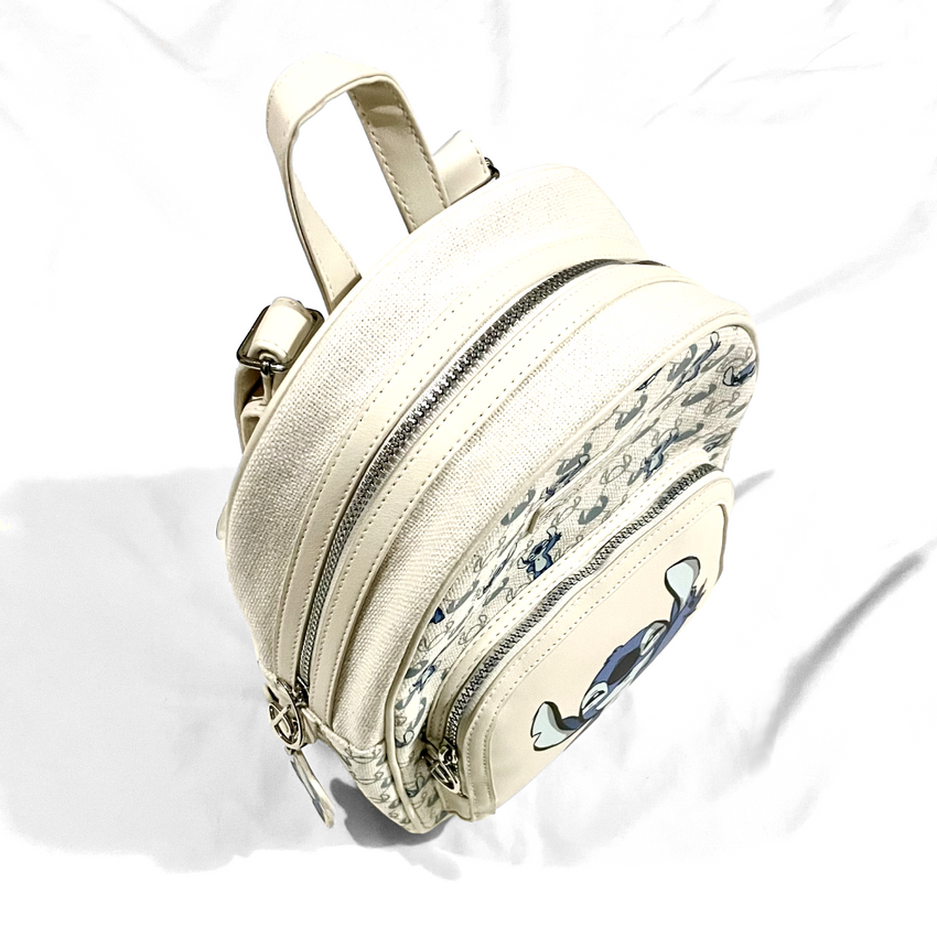 Mochila blanca pequeña de Stitch | Nuevo | Original