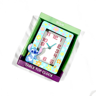 Reloj Stitch rectangular