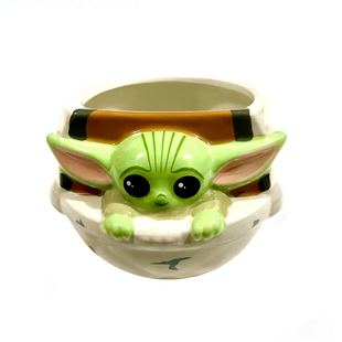 Taza Baby Yoda en nave